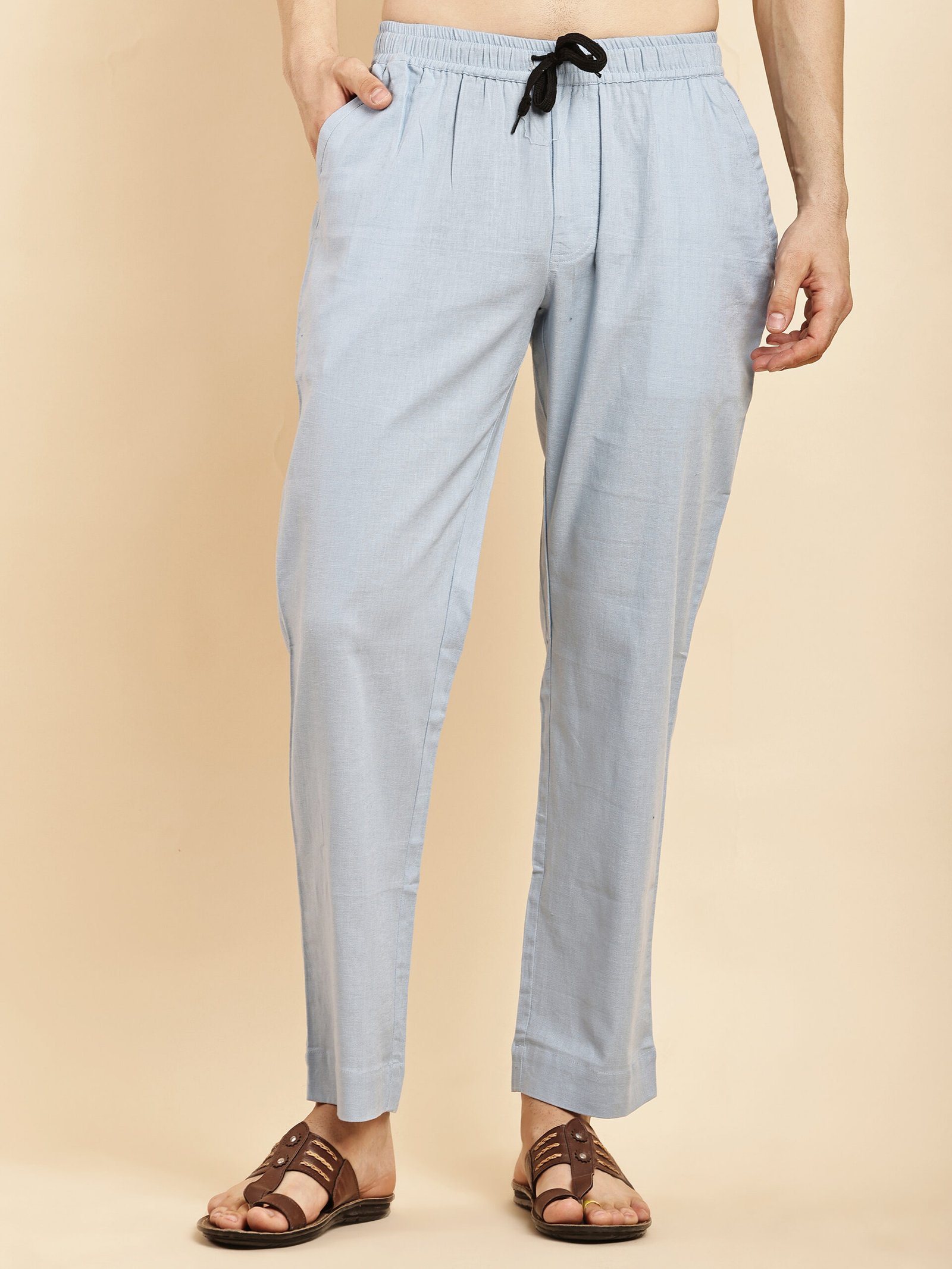 Sky Blue Linen Trouser Sky Blue Linen Trouser